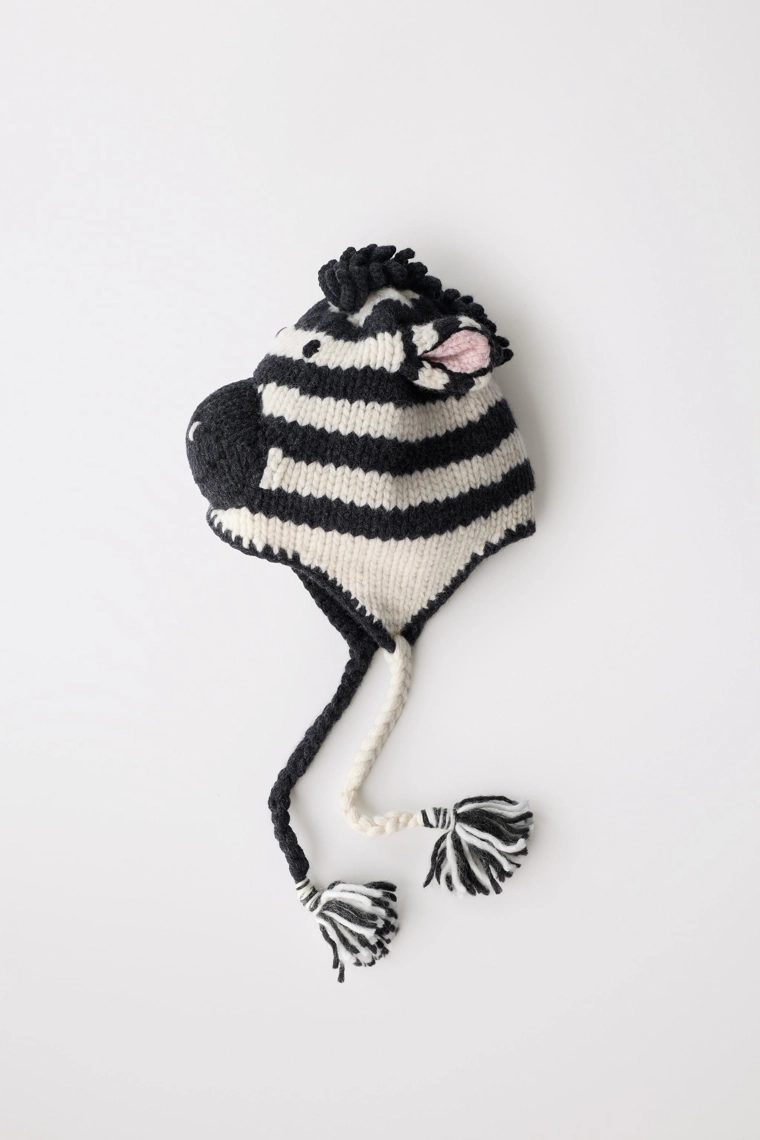 Шапка из ограниченной коллекции из шерсти со змеебарсуком