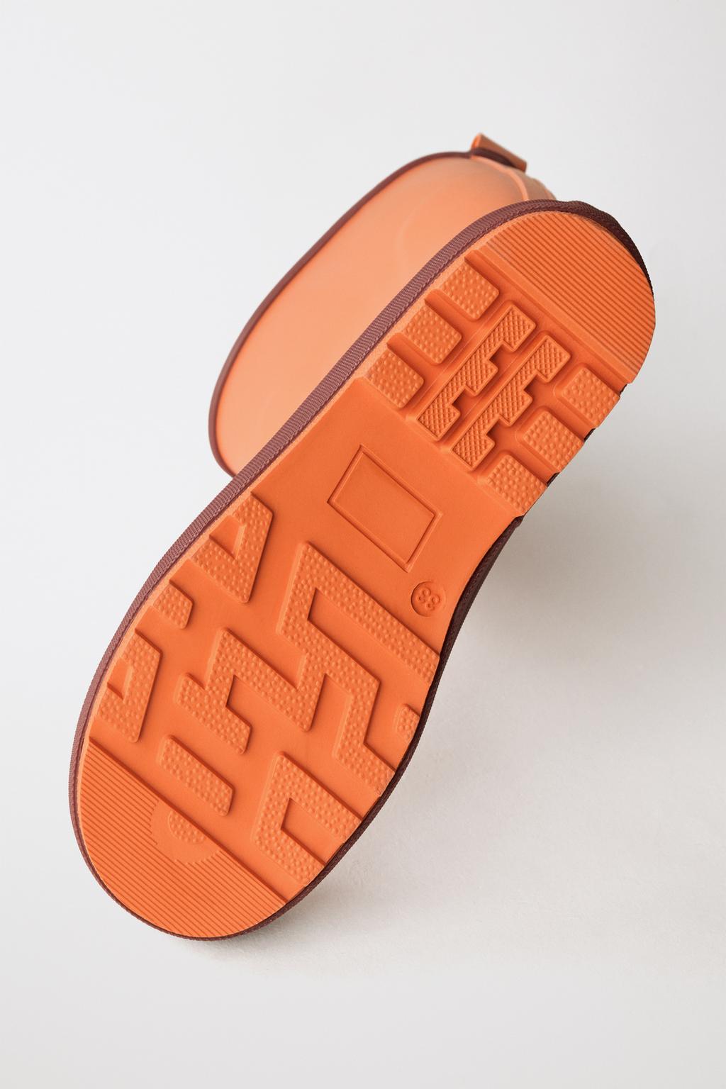 Резиновые сапоги с блоком цветов zara