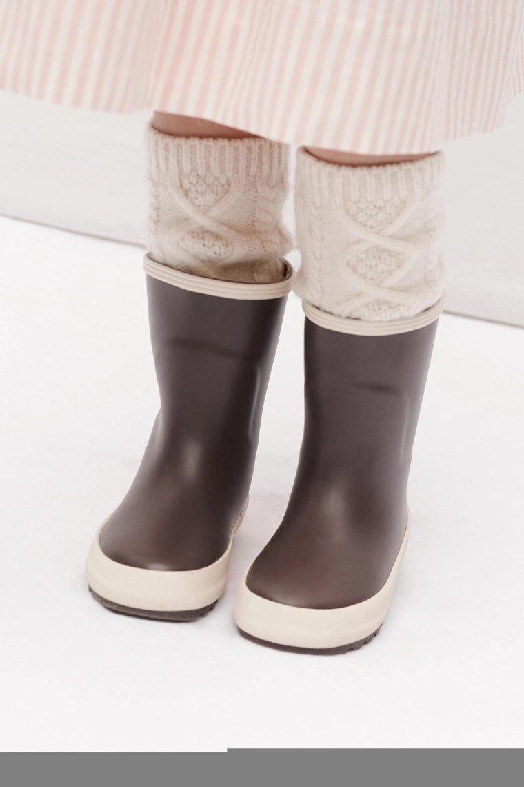 Длинные вязаные шерстяные носки limited edition