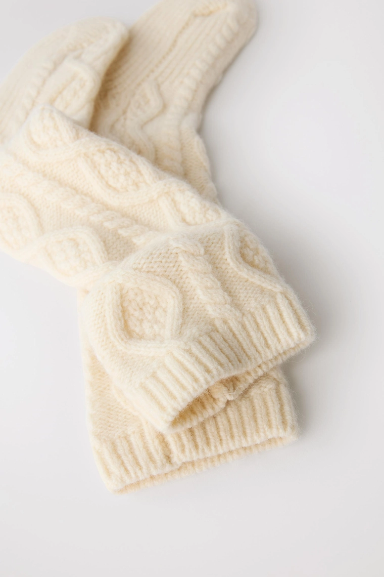 Длинные вязаные шерстяные носки limited edition