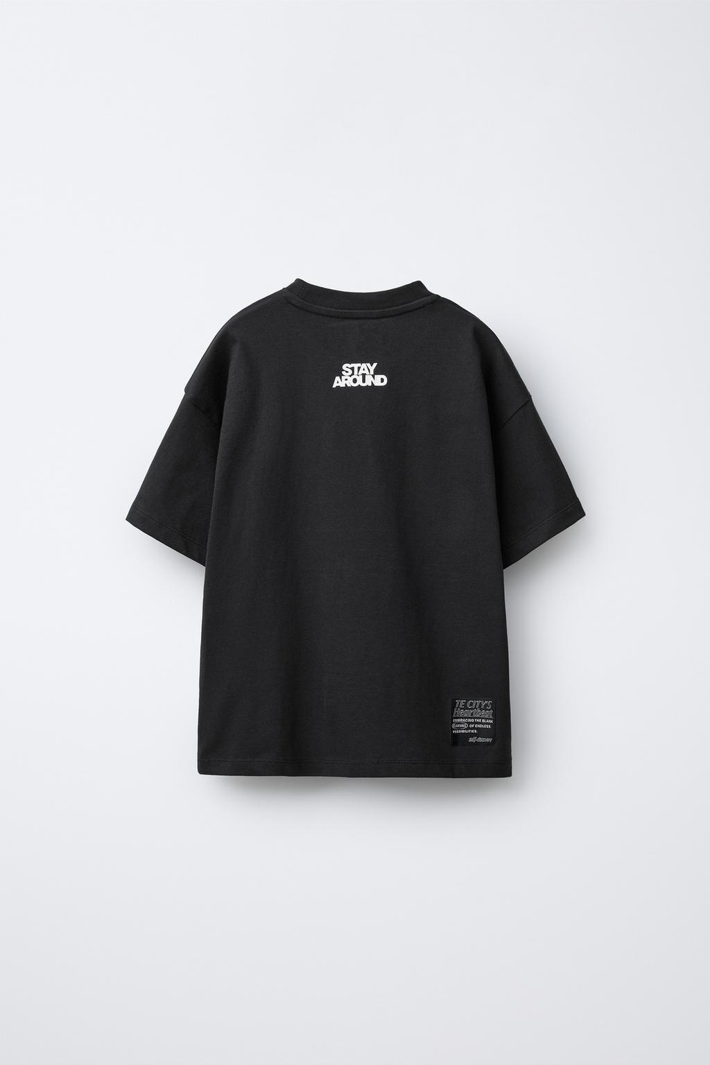 ФУТБОЛКА С ТЕКСТОВЫМ ПРИНТОМ