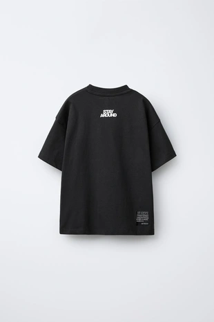 Футболка с текстовым принтом- Заказать в России