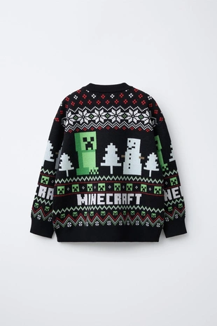 Купить Zara Джемпер вязаный MINECRAFT © MOJANG AB. ™