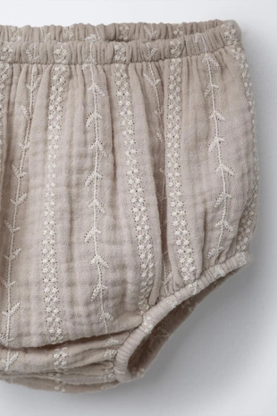 Платье и трусики из ткани бамбула с вышивкой- Заказать в России