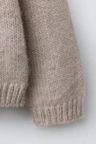 Жаккардовый трикотажный свитер- Заказать в России