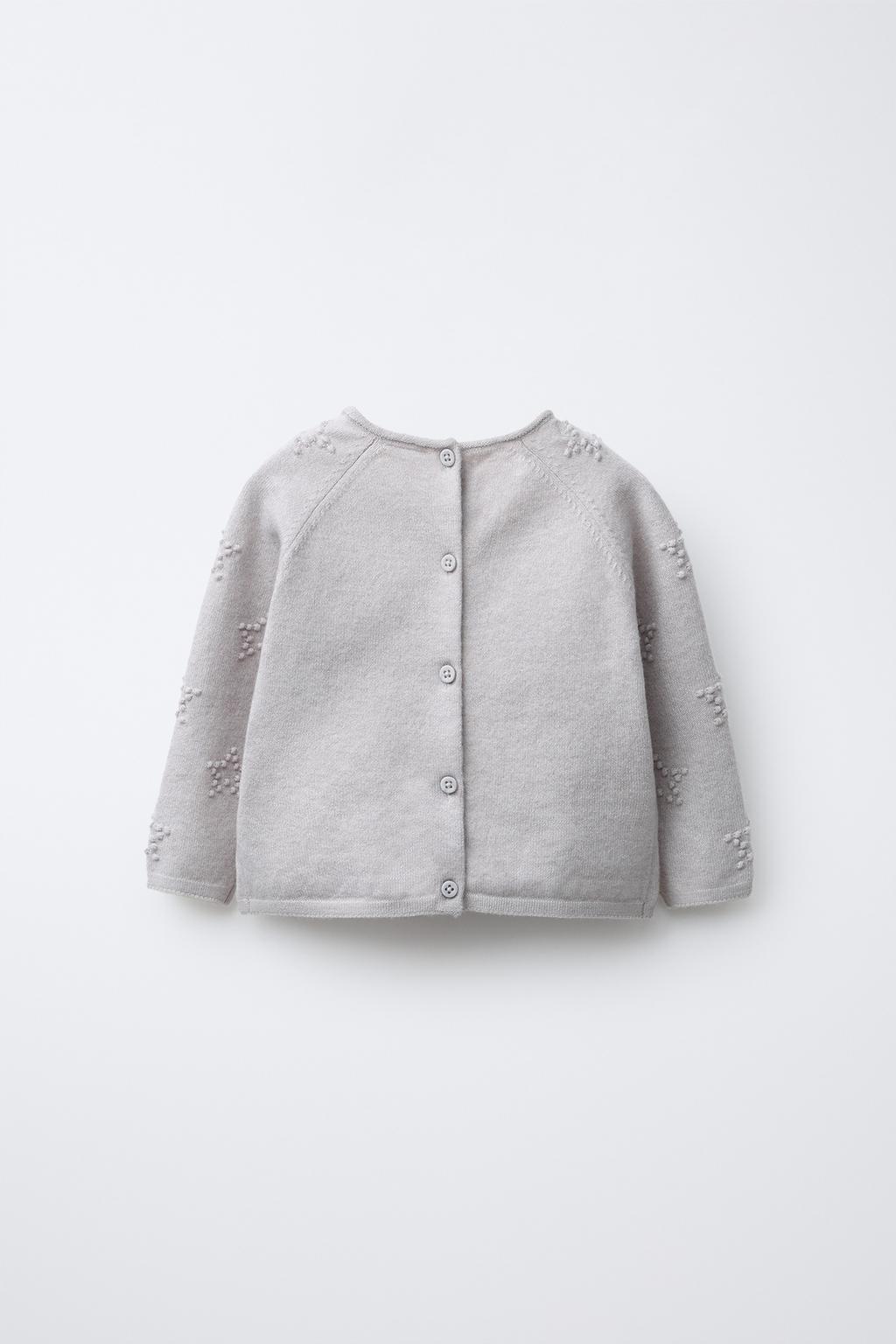 ВЯЗАНЫЙ ДЖЕРСИ С ВЫШИТЫМИ ЗВЕЗДАМИ