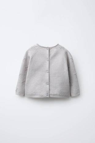 Вязаный джерси с вышитыми звездами- Заказать в России