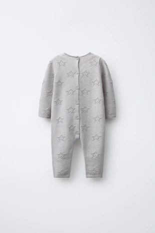 Длинный комбинезон с вышивкой звезд- Заказать в России