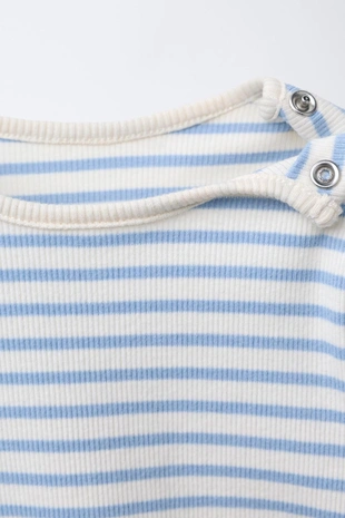 Комплект боди и легинсы в полоску- Заказать в России