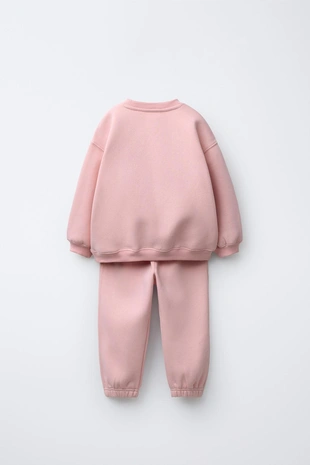 Комплект из толстовки и джоггеров с вышивкой