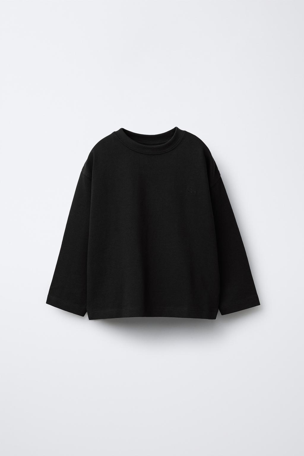 ФУТБОЛКА ИЗ ПЛОТНОЙ ТКАНИ С ВЫШИВКОЙ