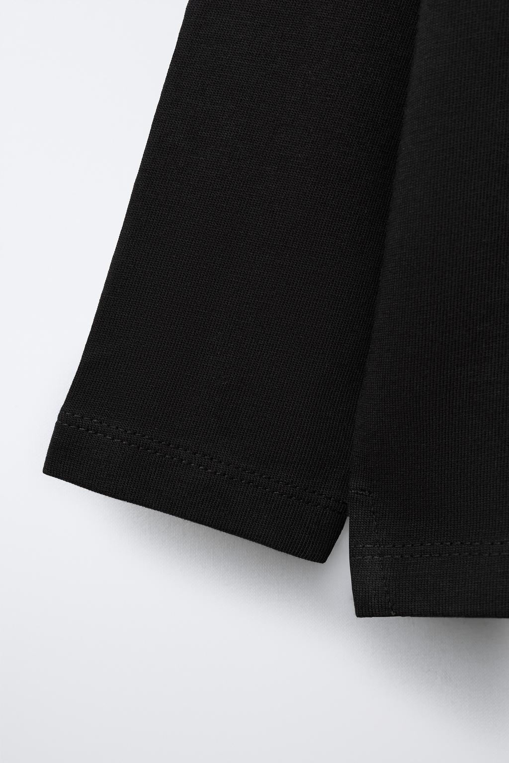 ФУТБОЛКА ИЗ ПЛОТНОЙ ТКАНИ С ВЫШИВКОЙ