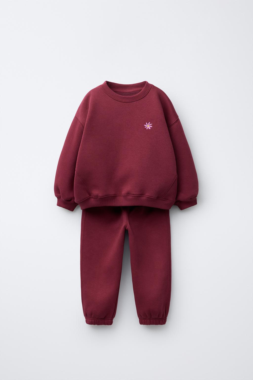 КОМПЛЕКТ ИЗ ТОЛСТОВКИ И ДЖОГГЕРОВ С ВЫШИВКОЙ