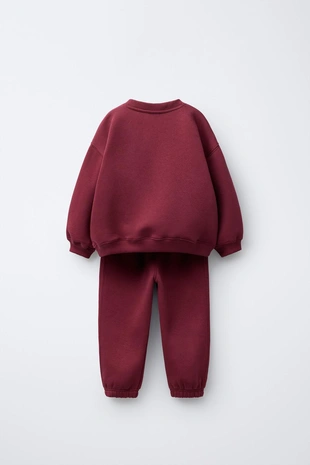 Комплект из толстовки и джоггеров с вышивкой