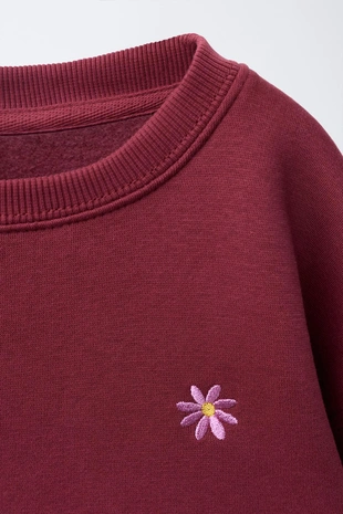 Комплект из толстовки и джоггеров с вышивкой