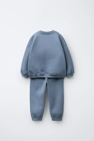 Комплект из толстовки и джоггеров с вышивкой- Заказать в России