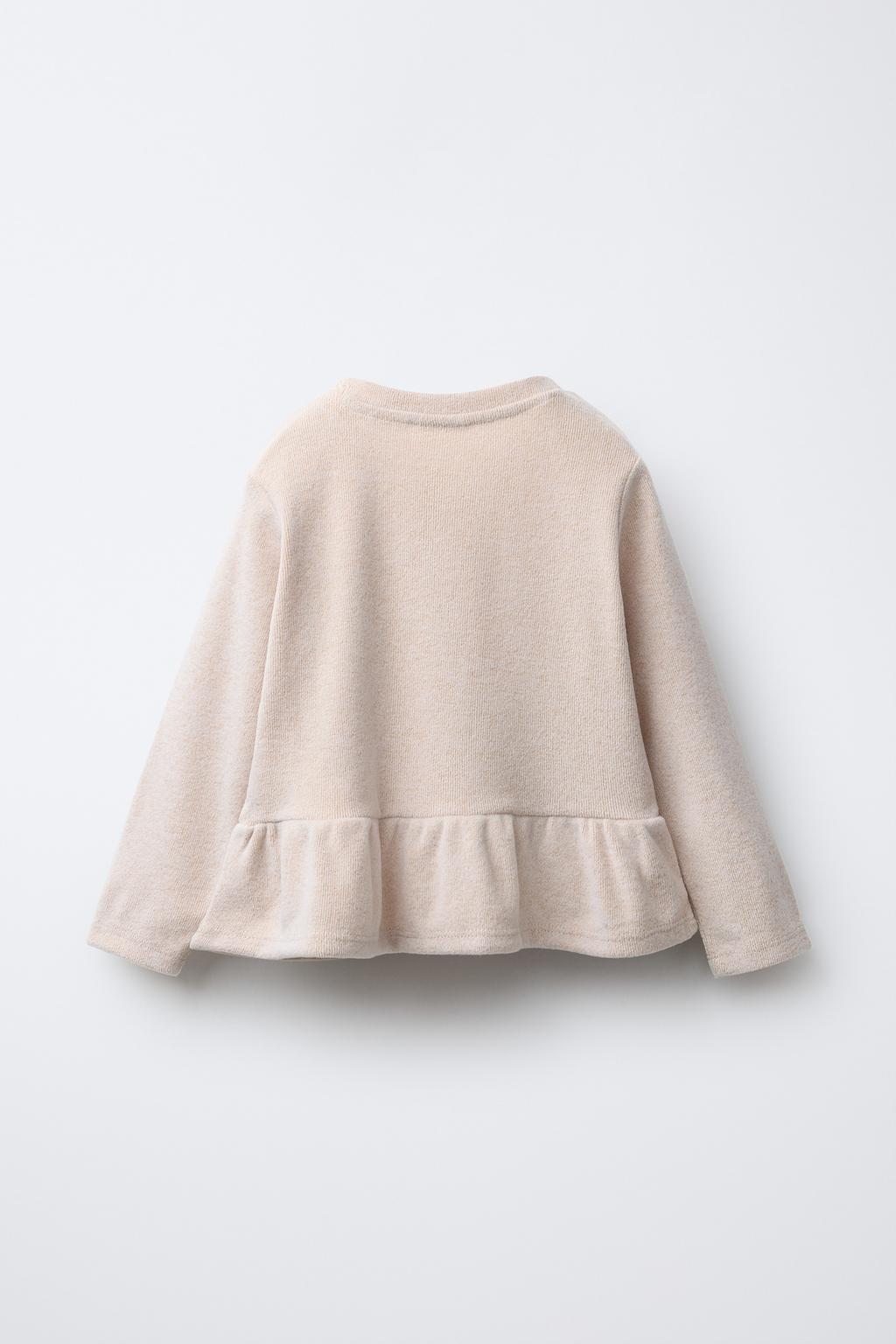 ЛОНГСЛИВ SOFT TOUCH С КОНТРАСТНЫМИ БАНТАМИ