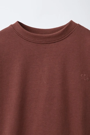 Лонгслив HEAVY WEIGHT с вышивкой- Заказать в России