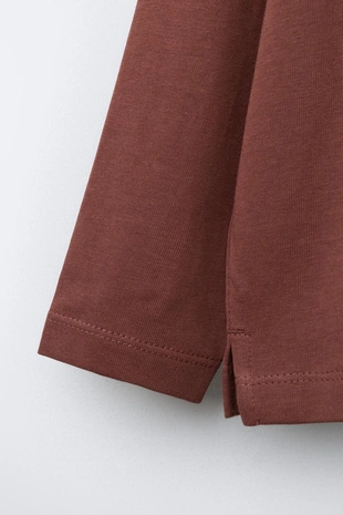 Лонгслив HEAVY WEIGHT с вышивкой- Заказать в России