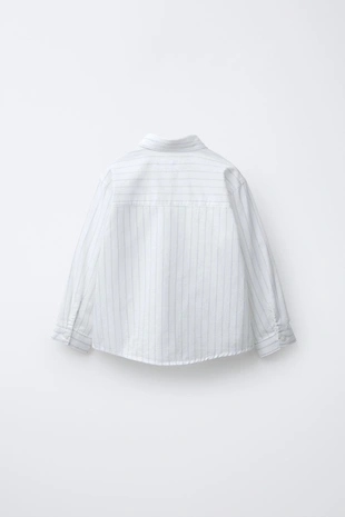 Купить Zara Теплая рубашка в полоску