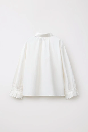 Рубашка LIMITED EDITION с вышивкой пижамного стиля- Заказать в России