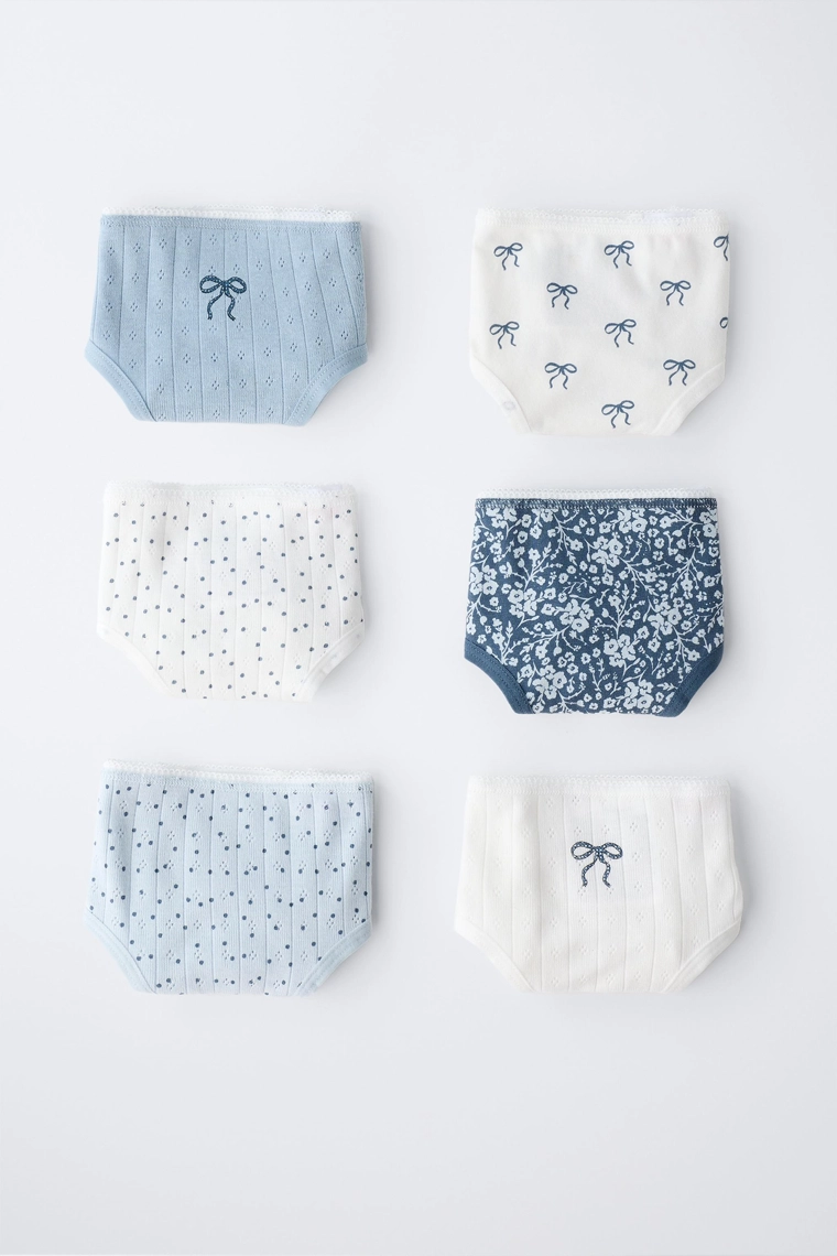 Пакет трусиков с луковицей (2-6 лет, шесть штук)