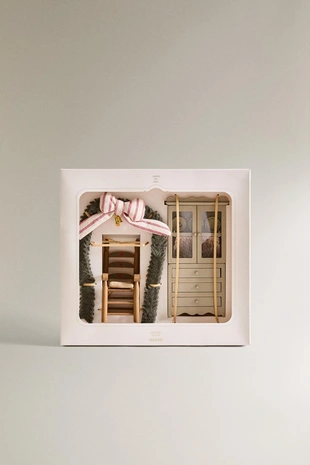 Набор игрушек для детской комнаты в рождественском стиле- Заказать в России