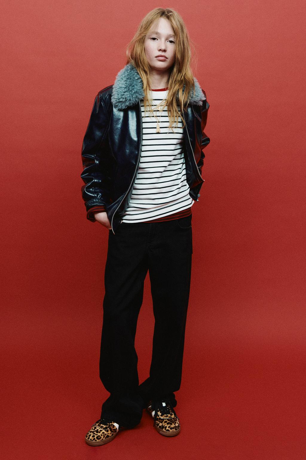 ДЖИНСЫ WIDE LEG С ЗАКЛЕПКАМИ «ЗВЕЗДЫ»