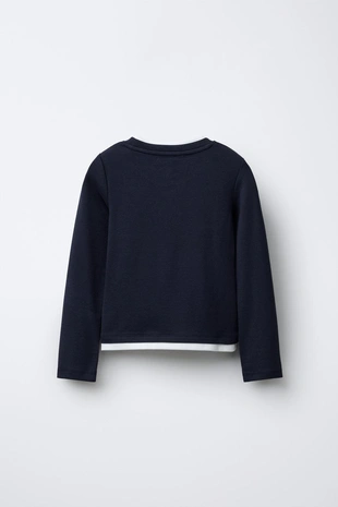 Двойная футболка из модала