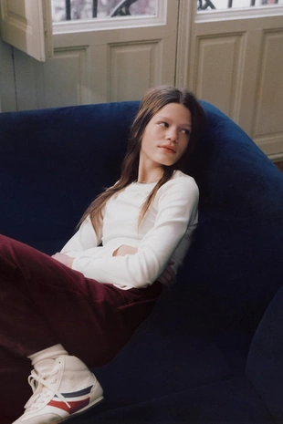 Двойная футболка из модала