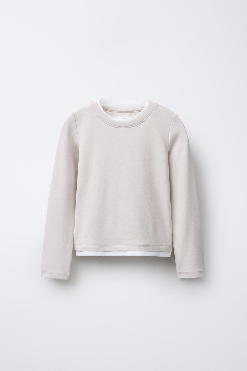 ДВОЙНАЯ ФУТБОЛКА ИЗ МОДАЛА