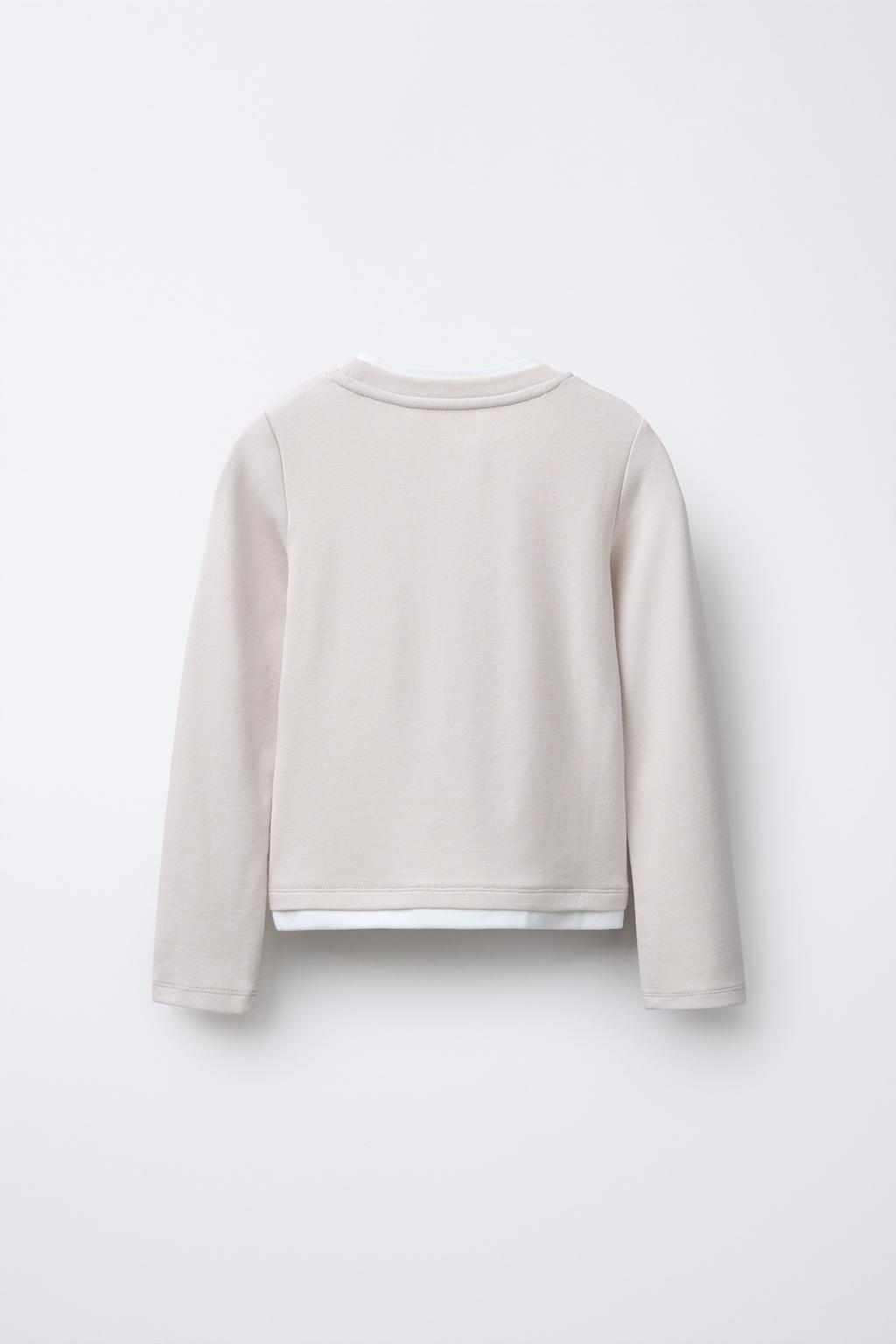 ДВОЙНАЯ ФУТБОЛКА ИЗ МОДАЛА