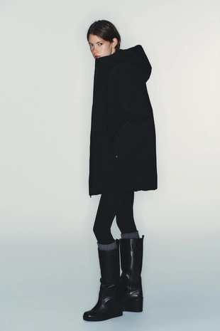 Утепленная куртка с капюшоном, водонепроницаемая и ветрозащитная- Заказать в России