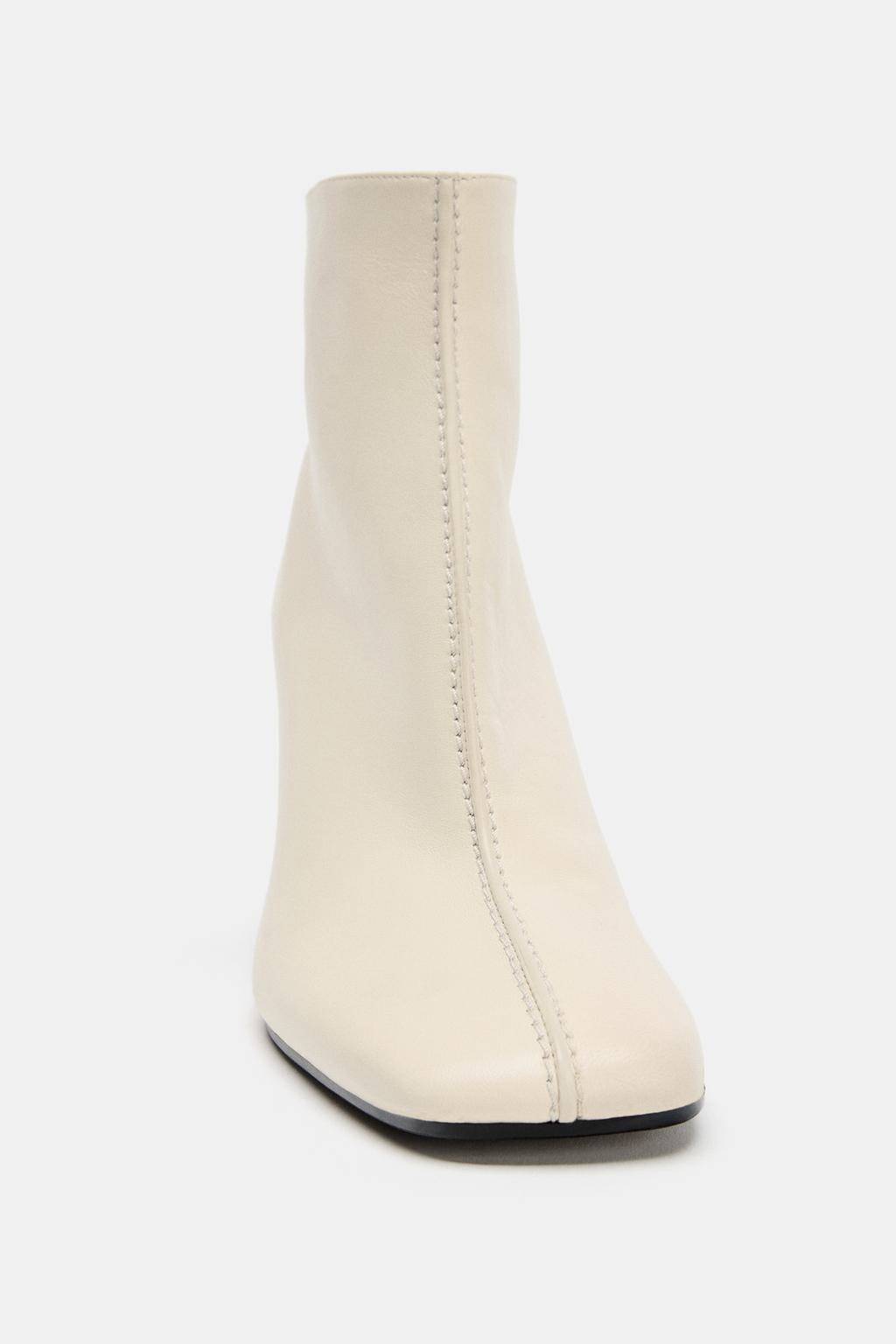 КОЖАНЫЕ БОТИЛЬОНЫ НА КАБЛУКЕ LIMITED EDITION