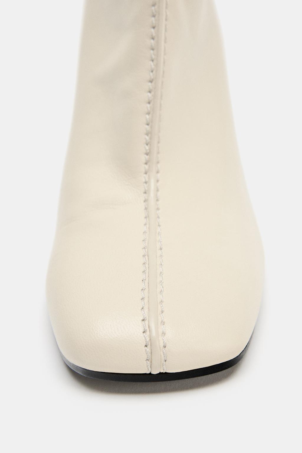 КОЖАНЫЕ БОТИЛЬОНЫ НА КАБЛУКЕ LIMITED EDITION