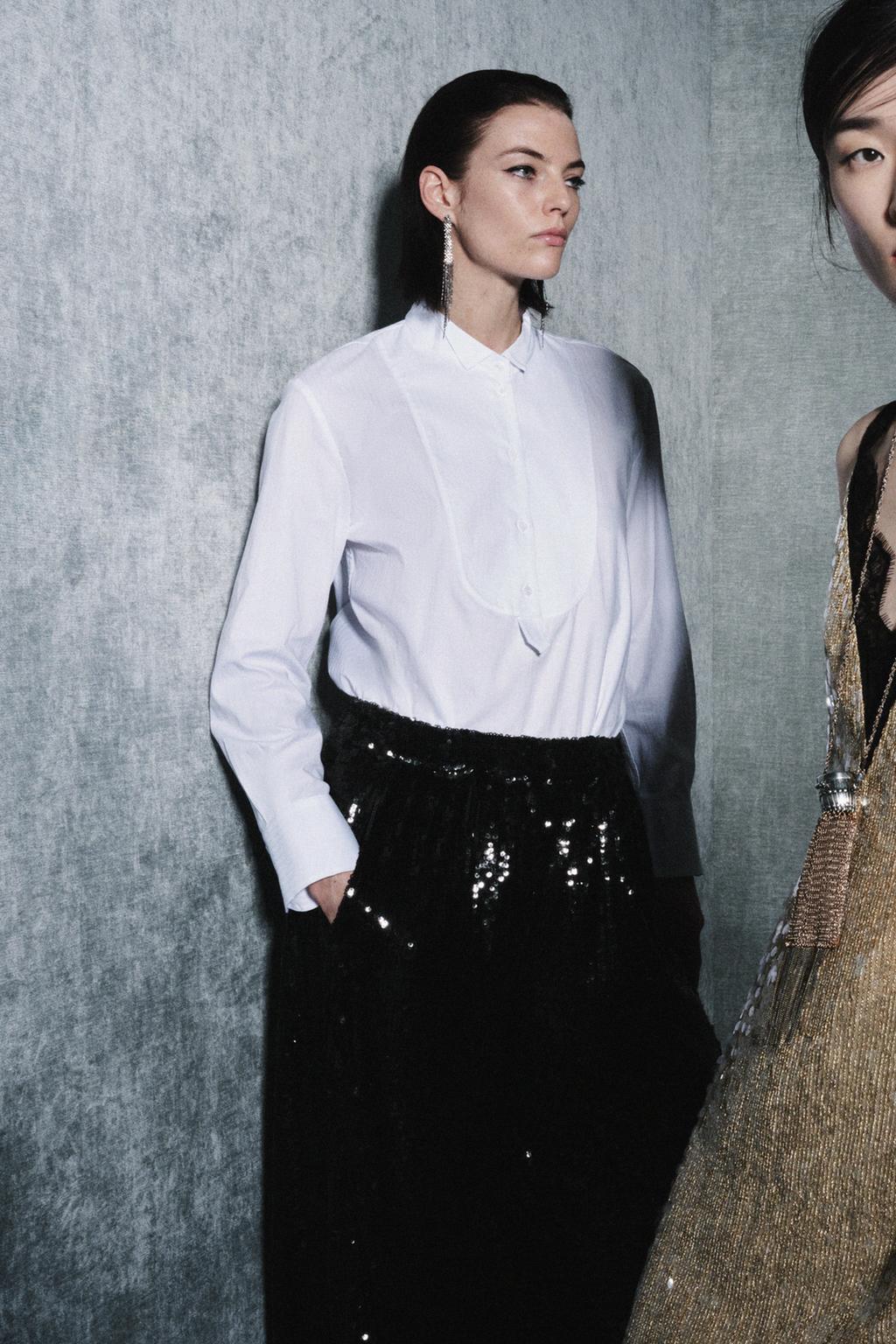 БРЮКИ-ШАРЫ С ПАЙЕТКАМИ — ZW COLLECTION LIMITED EDITION