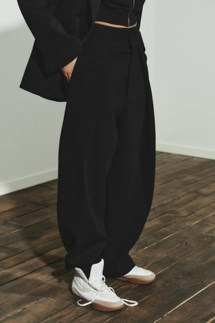 Брюки BALLOON с защипами- Заказать в России