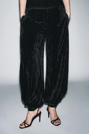 Бархатные брюки-шары — ZW COLLECTION- Заказать в России