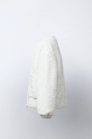 Бомбер с пайетками- Заказать в России