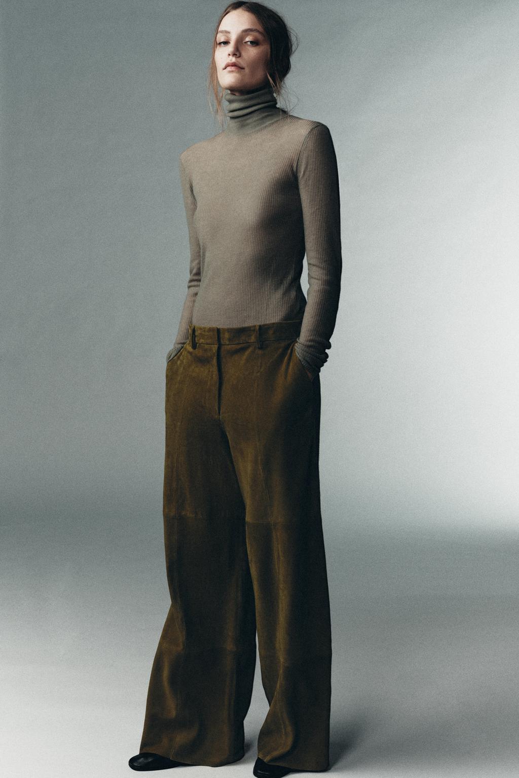 Брюки из замши 100% limited edition