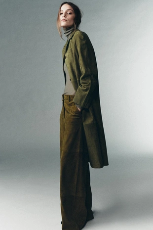 Брюки из замши 100% LIMITED EDITION- Заказать в России