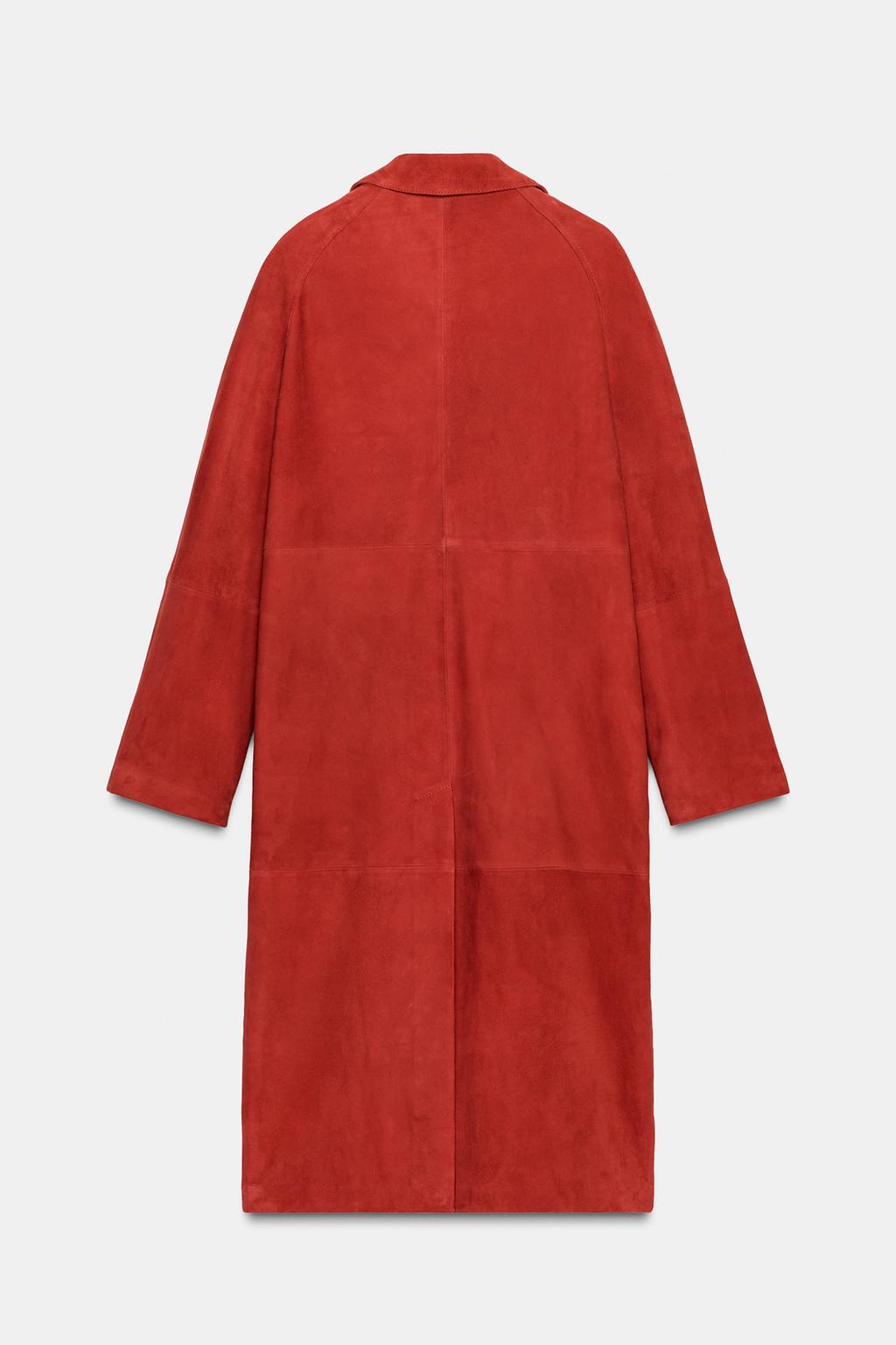 Пальто из 100% замши limited edition