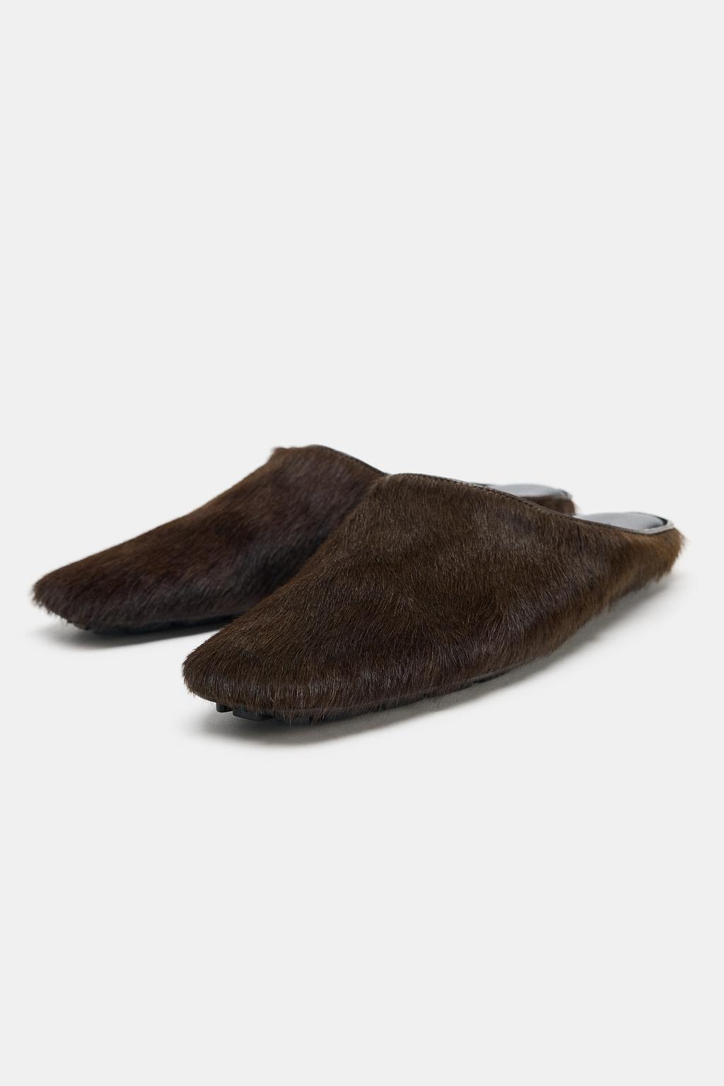 Туфли-мюли из кожи limited edition