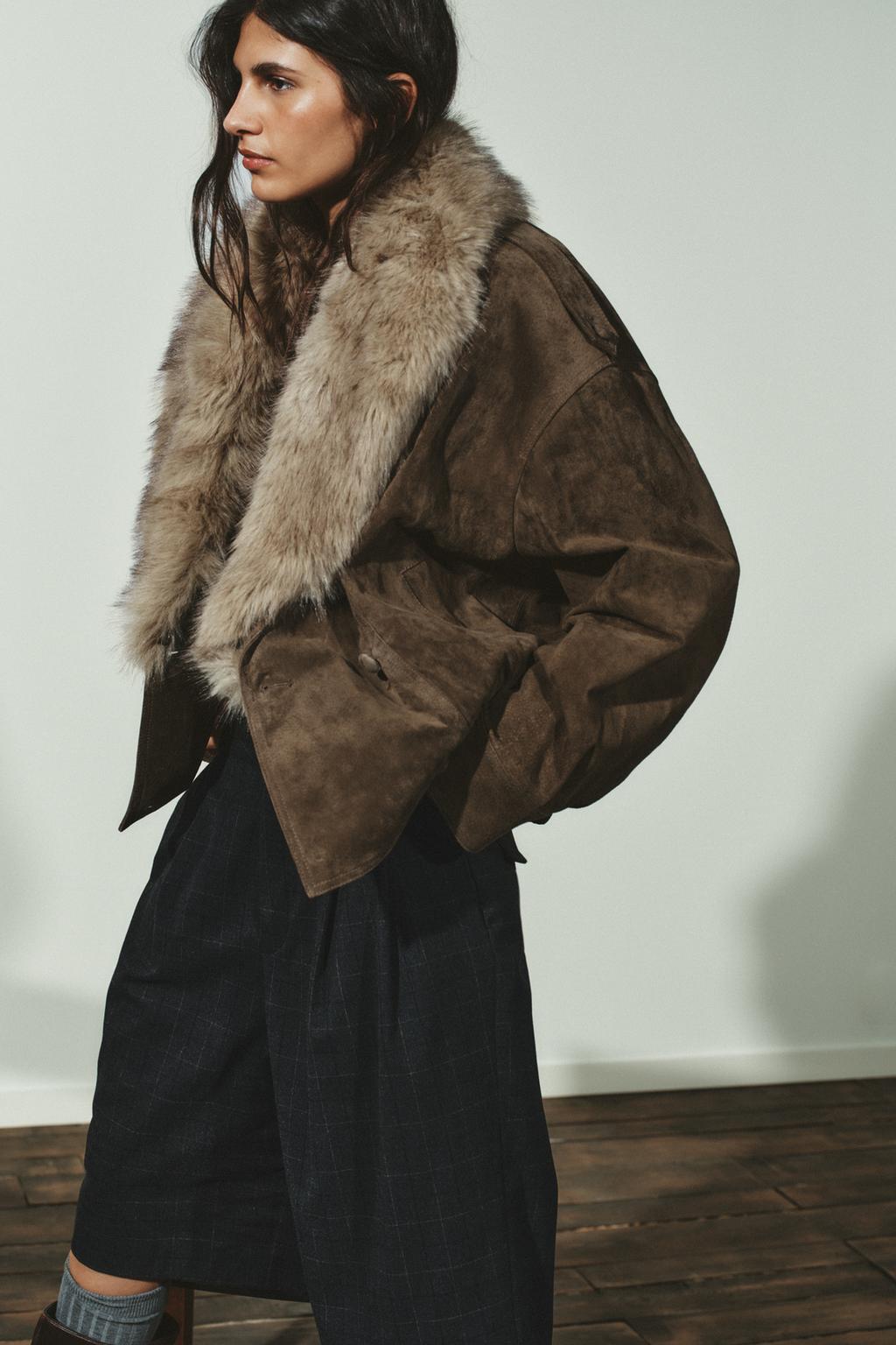 КУРТКА 100% ЗАМША С МЕХОМ