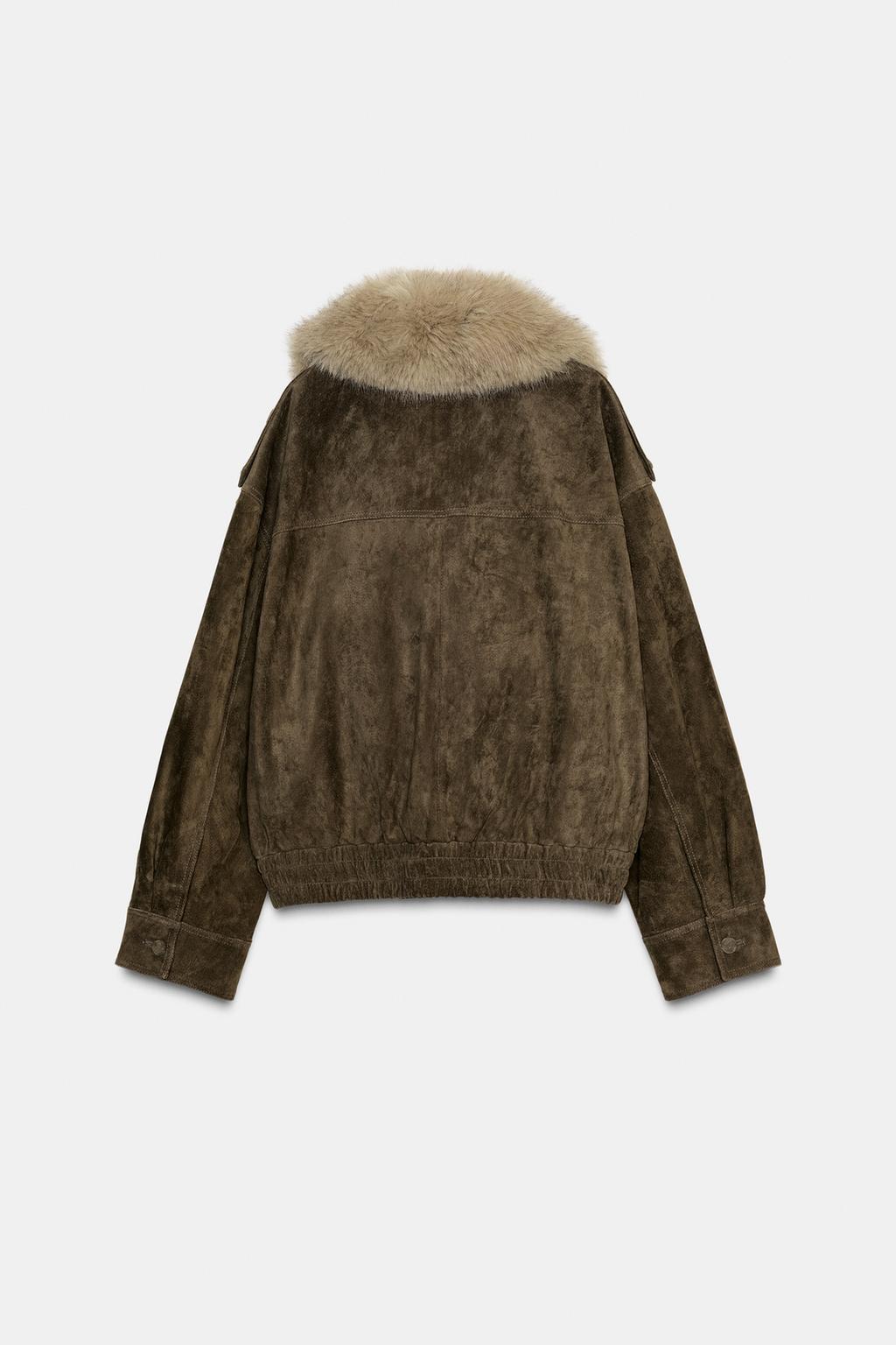 КУРТКА 100% ЗАМША С МЕХОМ