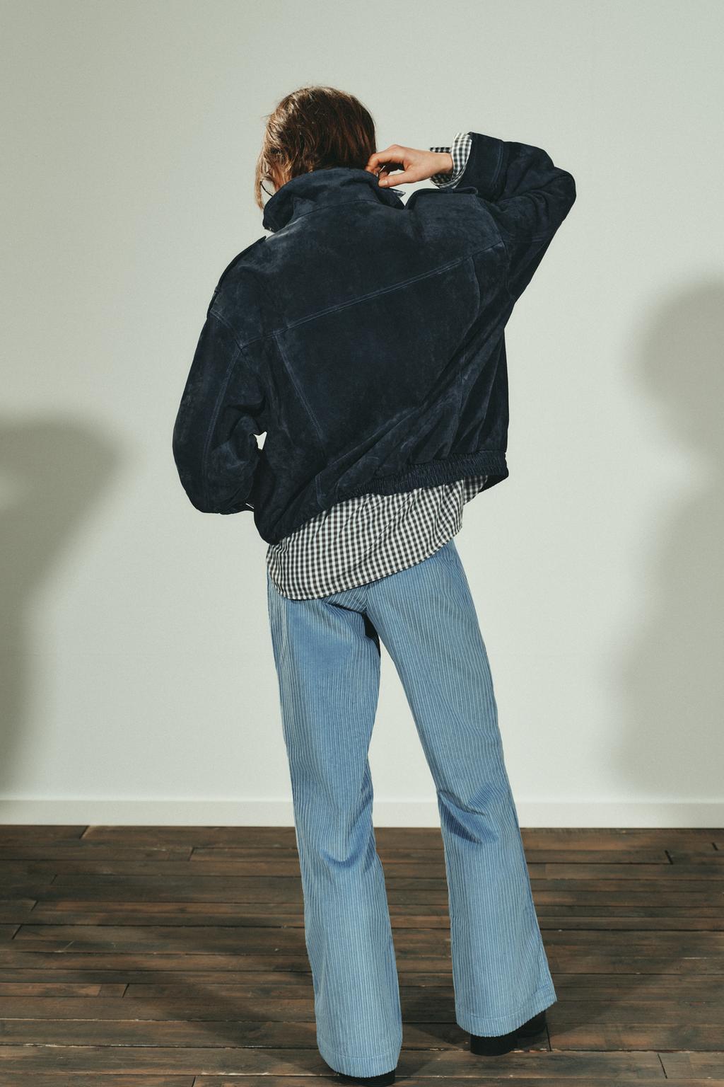 КУРТКА ИЗ 100% ЗАМШИ С КАРМАНАМИ