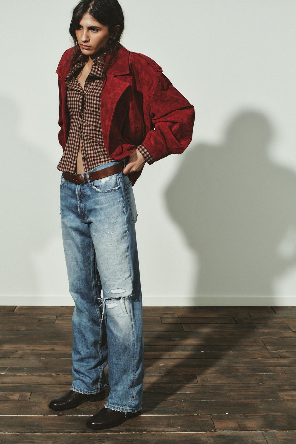 КУРТКА ИЗ 100% ЗАМШИ С ХЛЯСТИКАМИ