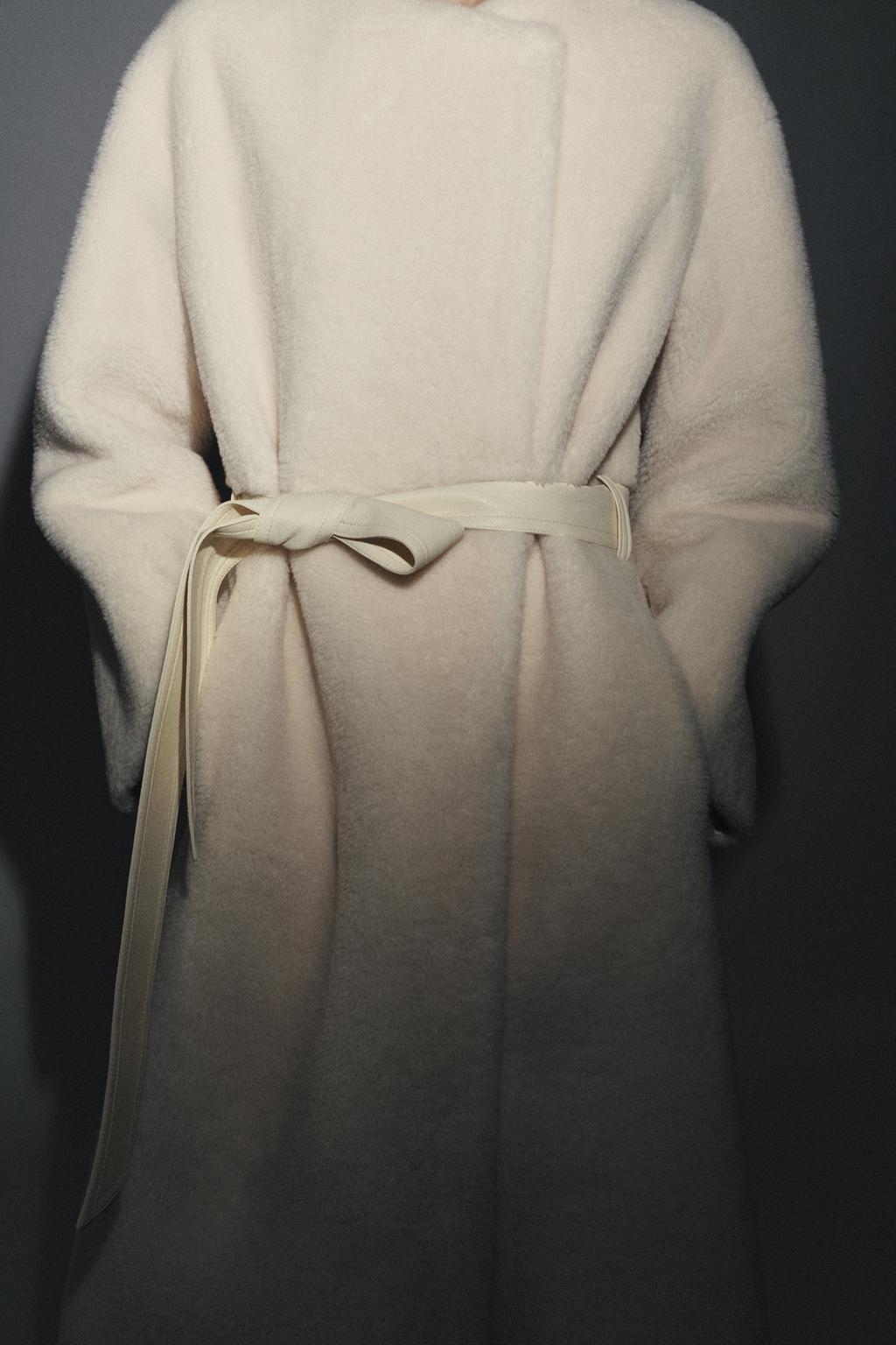 ПАЛЬТО ИЗ ИСКУССТВЕННОГО МЕХА — ZW COLLECTION LIMITED EDITION