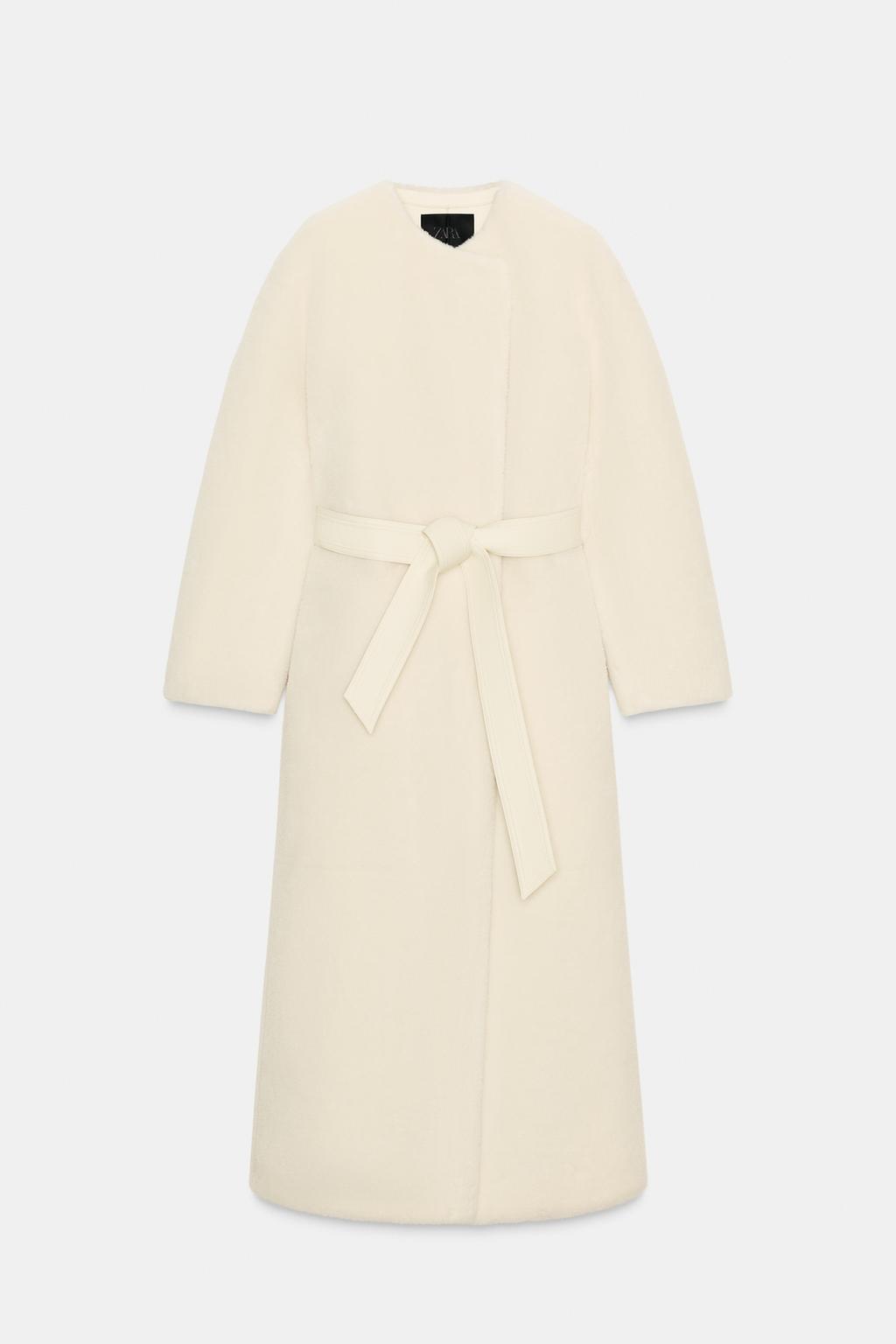 ПАЛЬТО ИЗ ИСКУССТВЕННОГО МЕХА — ZW COLLECTION LIMITED EDITION