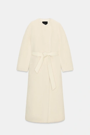 Пальто из искусственного меха — ZW COLLECTION LIMITED EDITION- Заказать в России